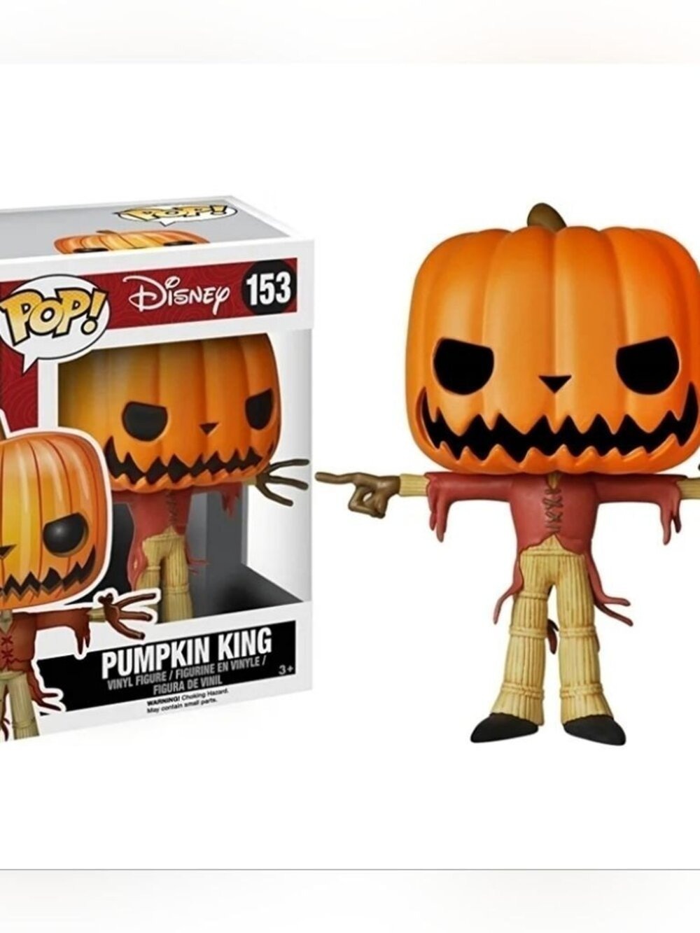Funko POP! Disney NBC Pumpkin King #153 Vinyl Figure